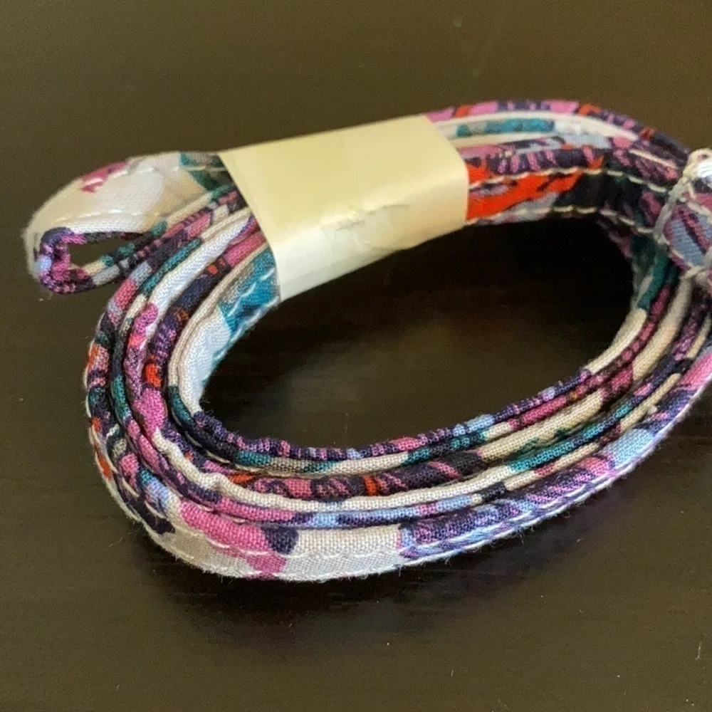 Vera Bradley Petit Neon Blooms Lanyard New